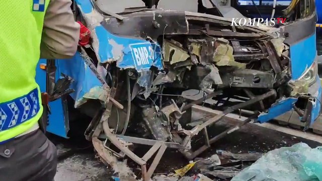 Terkait Tabrakan Transjakarta, Dirlantas: Kelihatannya Tidak Ada Upaya Pengereman