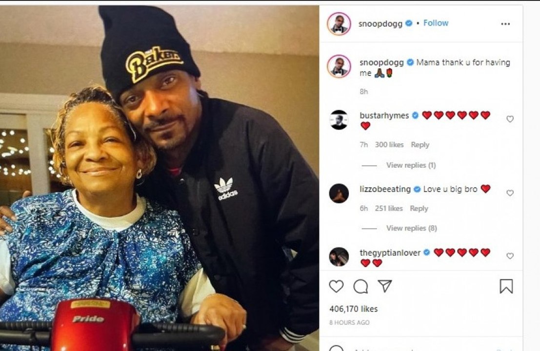 Snoop dogg: seine mutter ist gestorben