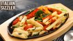 Italian Sizzler Recipe | How To Make Italian Sizzler | World Pasta Day | Step By Step Recipe | Ruchi