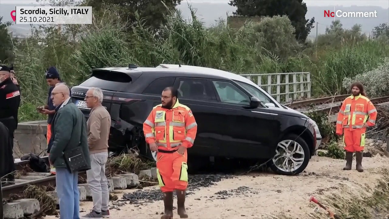 Heavy rains leave widespread devastation on Sicily