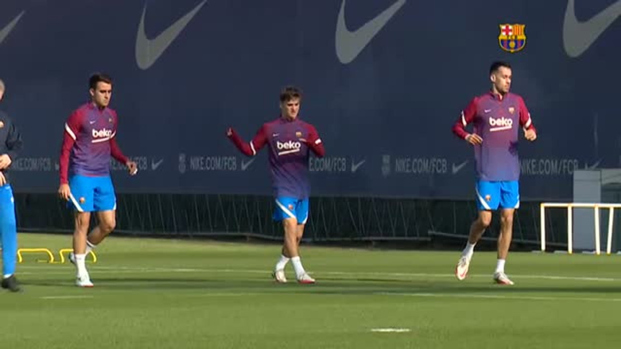 El Barça regresa a los entrenamientos tras caer derrotado en el clásico
