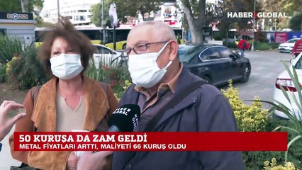 Metal fiyatları arttı, 50 kuruşun maliyeti 66 kuruş oldu