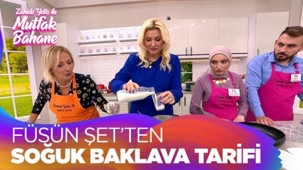 Soğuk Baklava nasıl yapılır? - Zahide Yetiş ile Mutfak Bahane 25 Ekim 2021