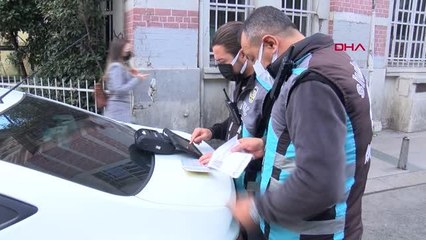 İSTANBUL-ŞİŞLİ'DE TAKSİCİLERE YÖNELİK DENETİM