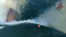 Explosiones, lava y una nube de cenizas: la actividad del volcán sigue siendo 