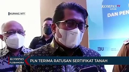 PLN Wilayah NTT Terima Ratusan Sertifikat Tanah