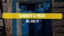 Disminuye el precio del gas LP