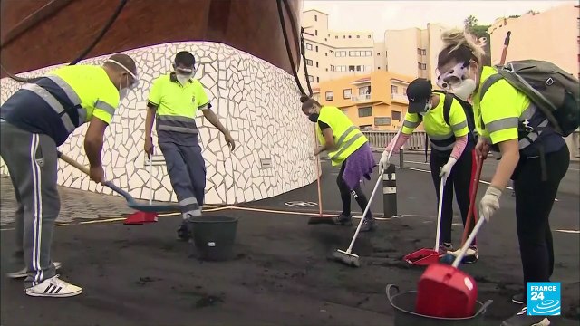 Volcan Cumbre Vieja aux Canaries : près de 70 % de l'île recouverte de cendres