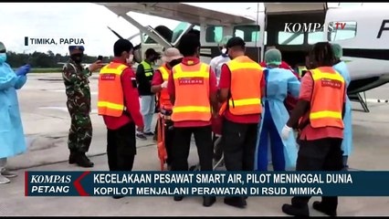 Jenazah Pilot Smart Air yang Alami Kecelakaan di Bandara Aminggaru Dibawa ke Jakarta