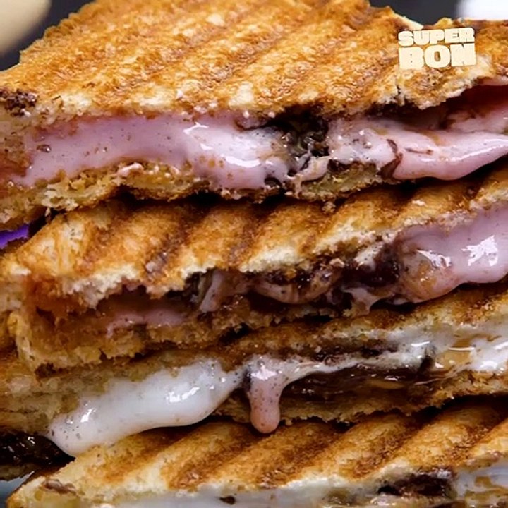 Croque-brioche aux marshmallows