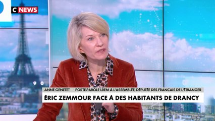 Anne Genetet : «Eric Zemmour est tout à fait décalé par rapport aux enjeux du moment»