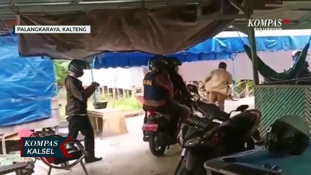 Gerebek Kampung Narkoba di Palangkaraya, BNNP dan Polda Kalteng Ringkus Bandar Sabu
