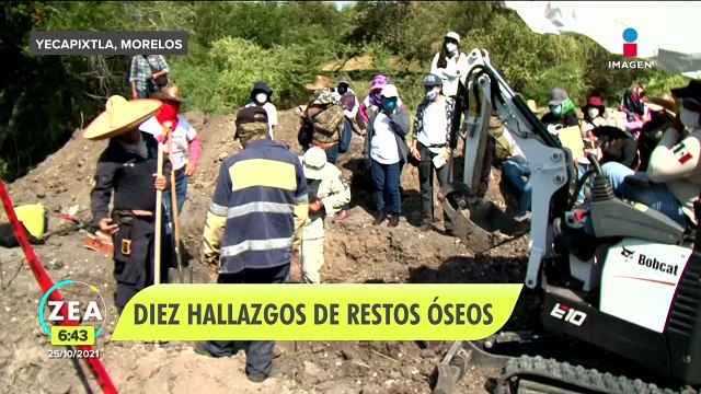 Colectivos localizan 10 fosas clandestinas en Yecapixtla