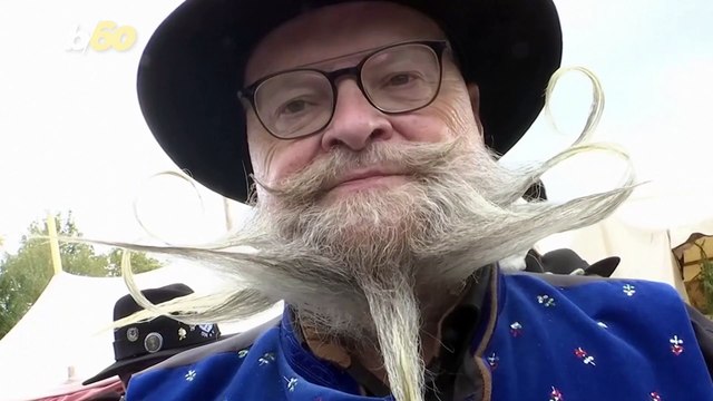 Facial Feud! Bizarre and Fun Mustache and Beard Competition Takes Place in Germany!