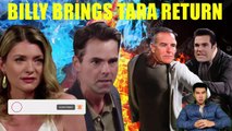 Young And The Restless Spoilers Billy brings Tara back to Genoa, many of Ashland's secrets revealed