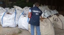Traffico di ecoballe tra Campania, Calabria e Veneto: sequestrato impianto a Pagani (25.10.21)