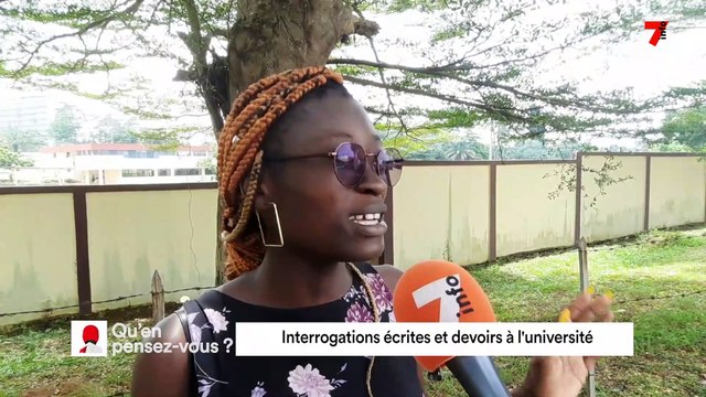 Qu'en pensez-vous | Interrogations écrites et devoirs à l'université