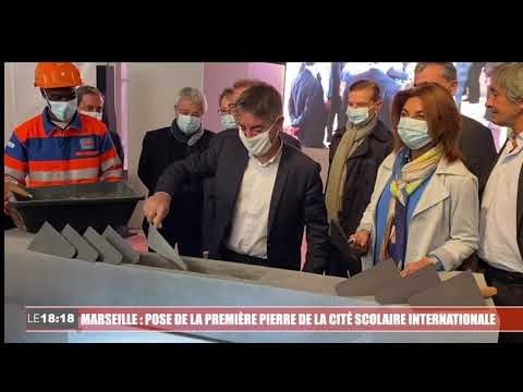 Marseille : la première pierre de la Cité scolaire internationale posée aujourd'hui