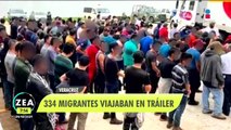 Rescatan a 334 migrantes en Veracruz