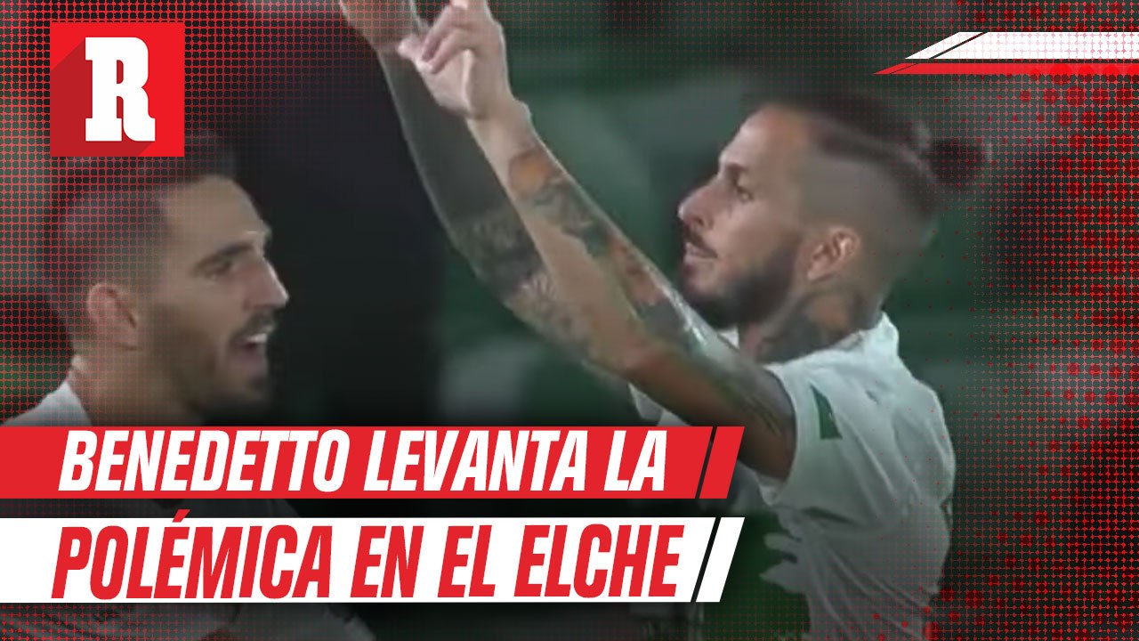 Benedetto le dedicó un gol a Marcone y levanta la polémica en el Elche