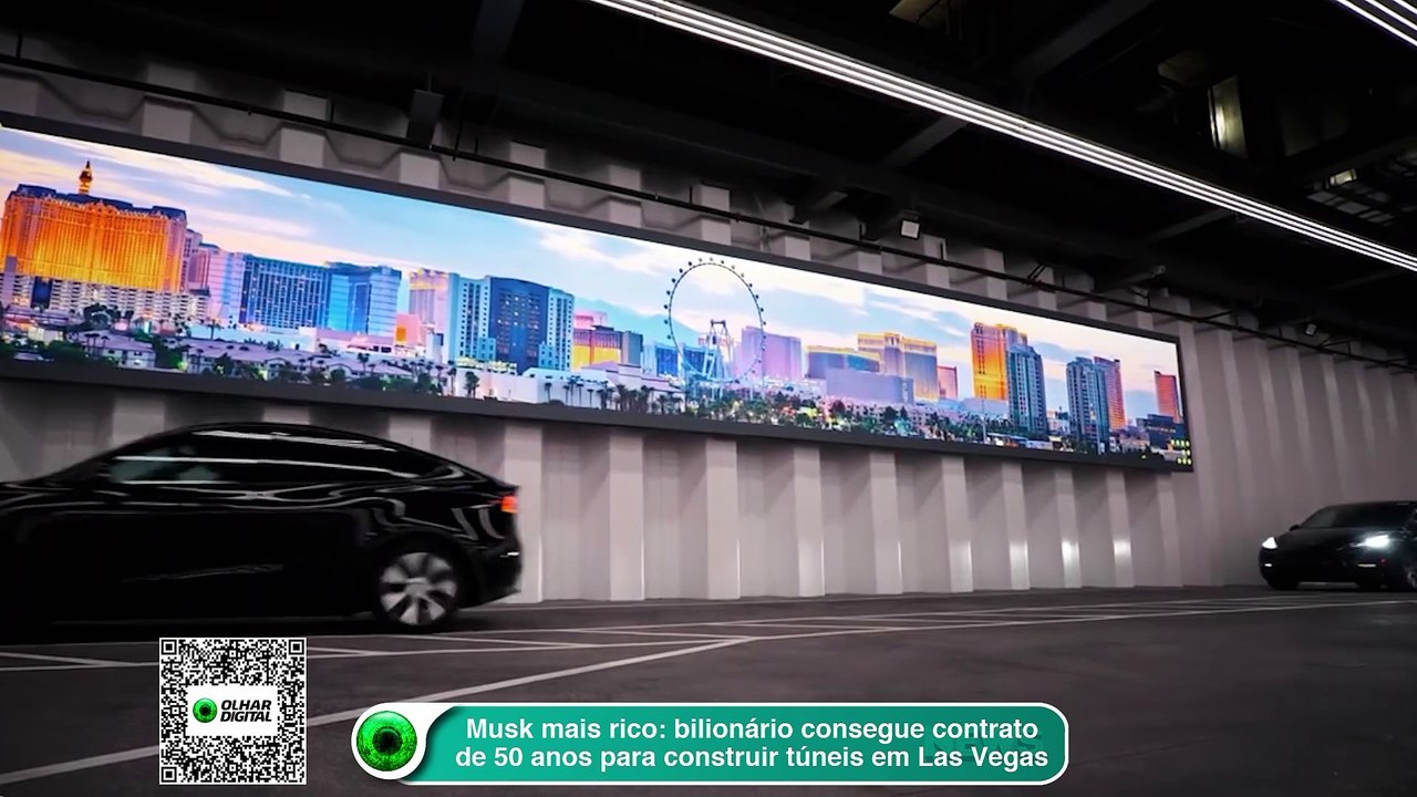 Musk mais rico bilionário consegue contrato de 50 anos para construir túneis em Las Vegas
