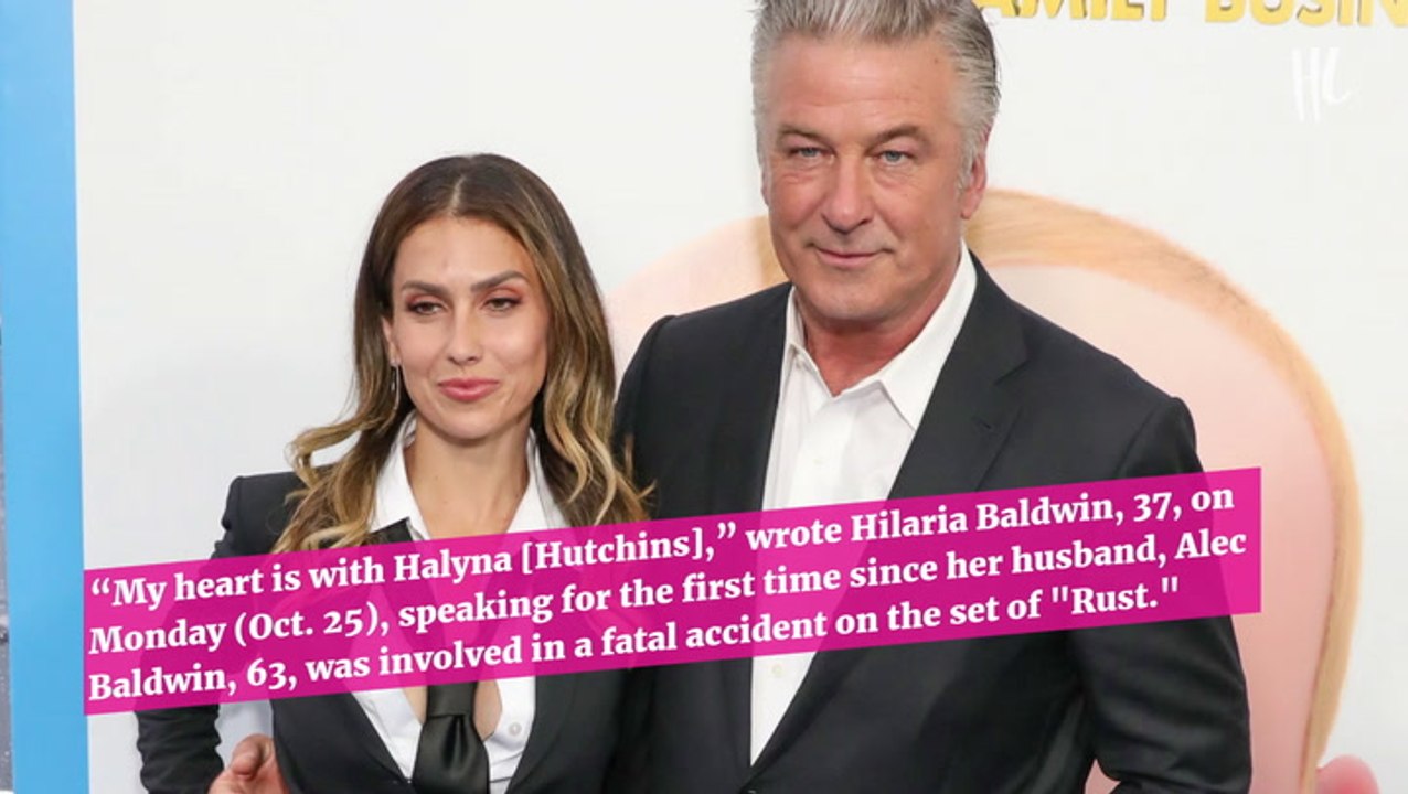 Alec Baldwin’s Wife Hilaria Breaks Silence On ‘Rust’ Shooting: ‘My Heart Is With Halyna’