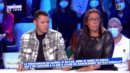 le témoignage de Samira et Rayan, mère et frère de Dinah qui s'est suicidée à 14 ans