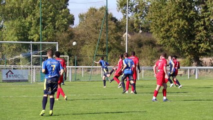24/10/2021 : Séniors A VS AS Le Mans Villaret. 2-2 . Belle parade du gardien du Mans.