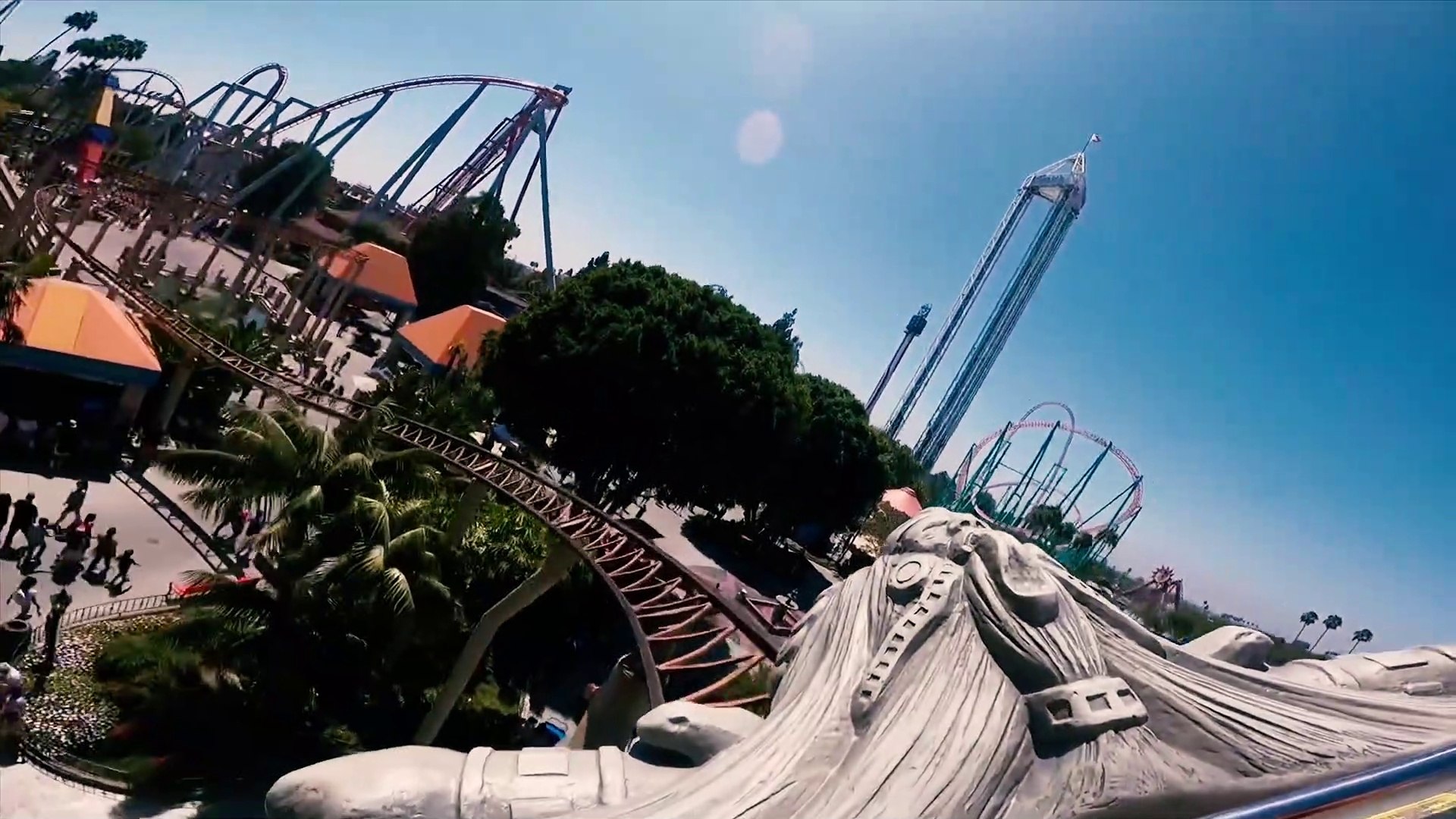 Jaguar! Roller Coaster (Knott's Berry Farm Theme Park - Buena Park, CA) -  4K Roller Coaster POV Video - Front Row - video Dailymotion