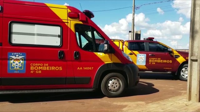 Jovem cai de sete metros de altura durante reforma de telhado em Cascavel