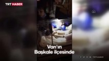 Polis helikopteri yeni doğan bebek için havalandı