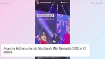 Amandine Petit surprise en pleine élection par sa grand-mère, ancienne Miss France !