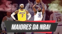 NBA: RELEMBRE A CARREIRA DOS CINCO MAIORES JOGADORES DA LIGA! (2021)