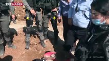 Kudüslü acılı anneden İsrail'in Müslüman mezarlığındaki yıkımına tepki