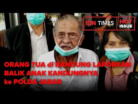 Orang Tua di Bandung Laporkan Balik Anak Kandungnya ke Polda Jabar