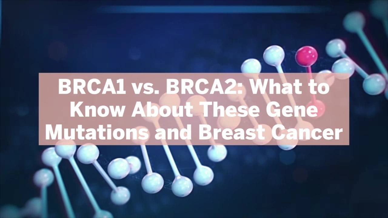 BRCA1 vs. BRCA2: What to Know About These Gene...