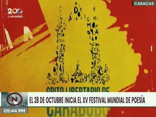 Festival Mundial de Poesía homenajeará al poeta Antonio Trujillo por su impecable trayectoria