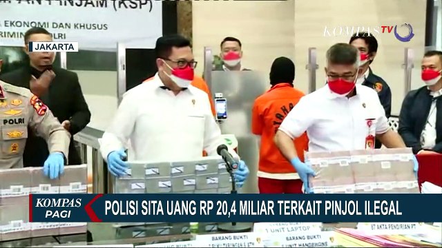 Polisi Sita Rp 20,4 Miliar Uang dari 23 Aplikasi Pinjol Ilegal Berkedok Koperasi Simpan Pinjam