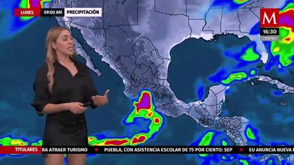 El clima para hoy 25 de octubre, con Jessica de Luna