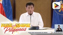 Pres. Duterte, binigyang-diin ang kahalagahan ng ibayong pagpapaigting ng national vaccination program