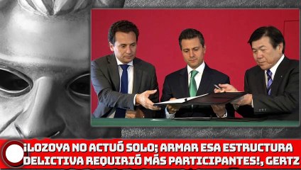 “Lozoya no actuó solo; armar esa estructura requirió de más participantes”, afirma Gertz