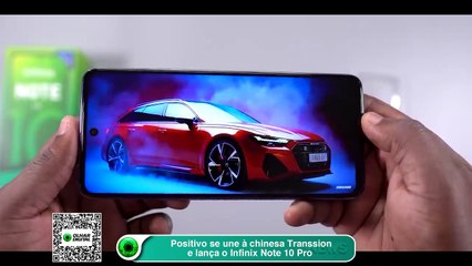 Positivo se une à chinesa Transsion e lança o Infinix Note 10 Pro