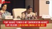 Fight against terror is not confrontation against any religion: EAM Sushma Swaraj at OIC meet