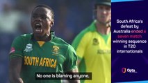 No point 'harping on' about South Africa's batting - Rabada