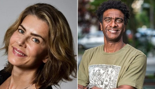 Faculdade Santa Maria realiza evento com a atriz Maitê Proença e o humorista Hélio de la Peña