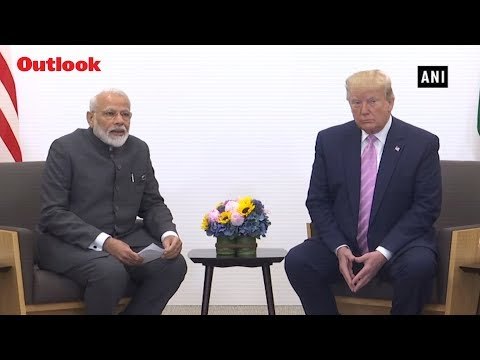 PM Modi Meets Donald Trump At G20 Summit In Japan