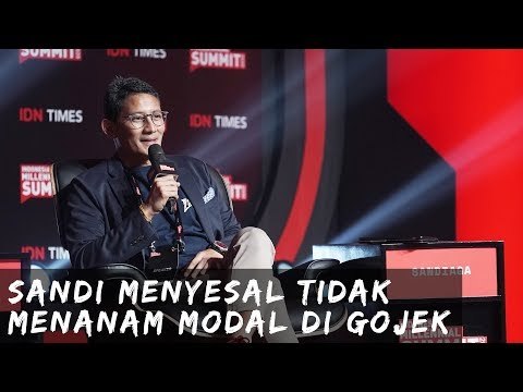 IMS 2020 : Sandiaga Uno - Menyesal Tidak Menanam Modal di Gojek