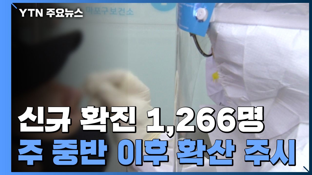 신규 확진 1,266명...'단계적 일상회복' 전환되면 증가세 전망 / YTN