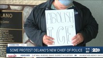 Delano community members protest hiring process of new police chief
