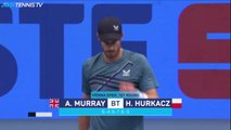 Murray upsets Hurkacz in race to Milan